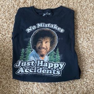 bob Ross painting shirt